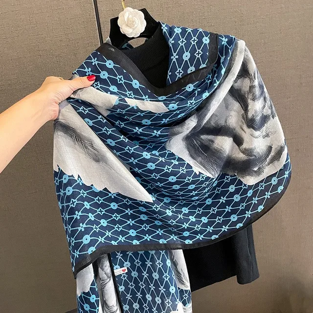 Breathable Viscose Shawl for All-Day Comfort