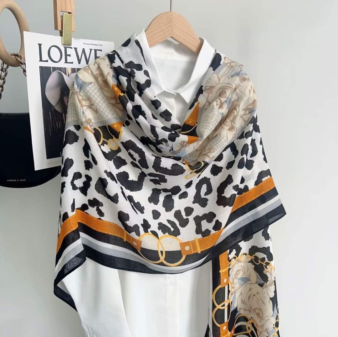 Everyday Viscose Scarf for Modest Fashion – Charcoal Grey Finish
