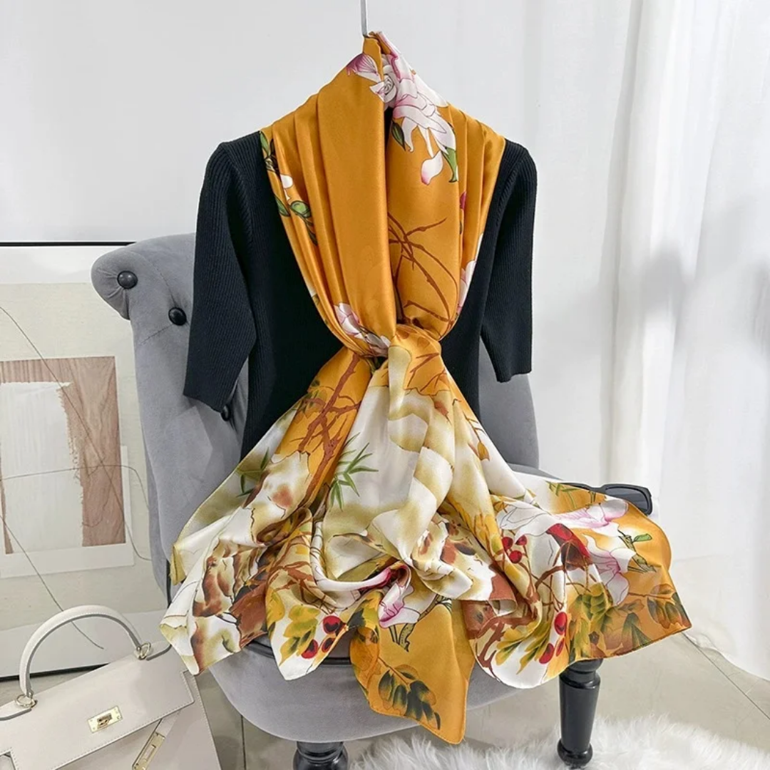 Smooth Silk Hijab for Special Occasions or Daily Wea