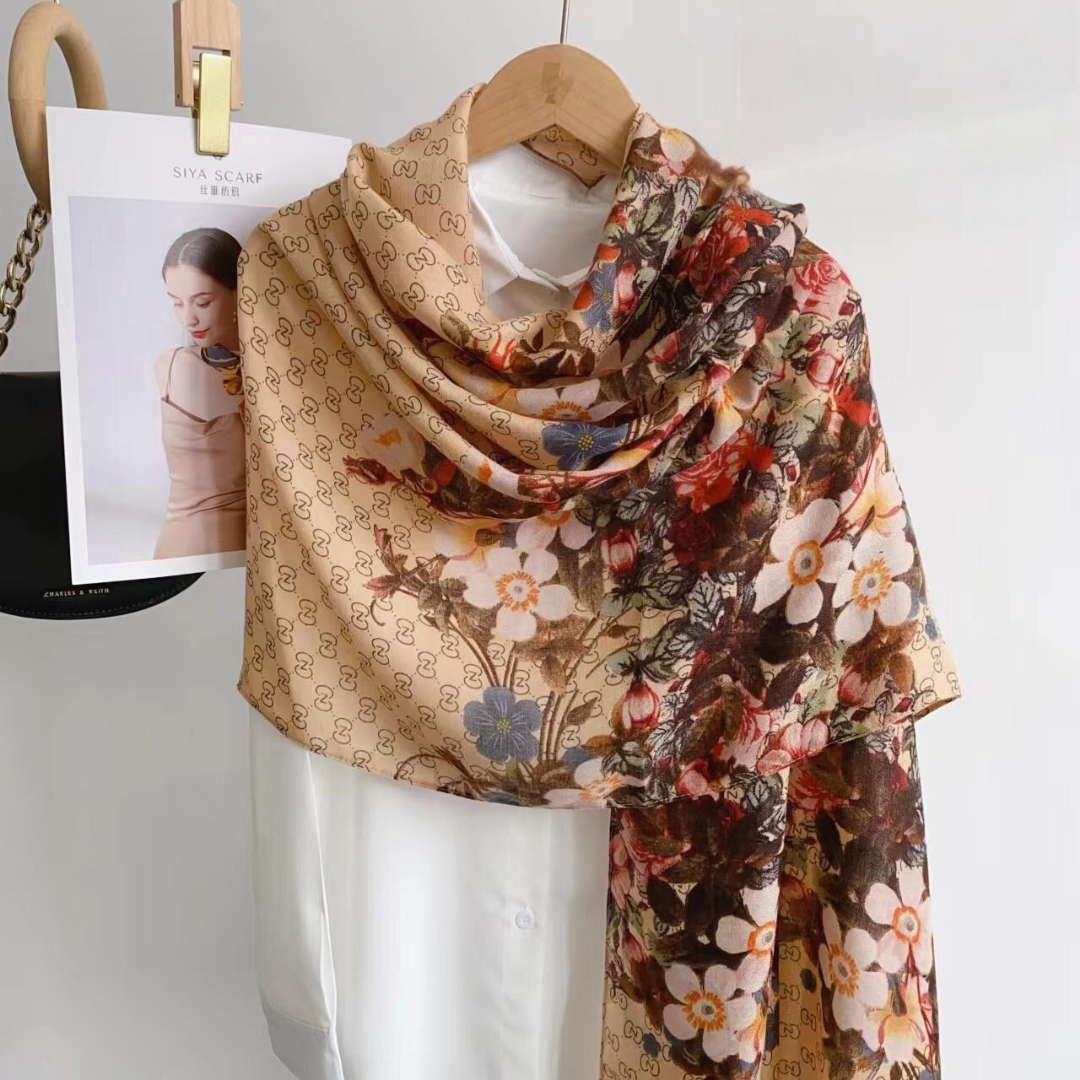 Everyday Viscose Scarf for Modest Fashion – Charcoal Grey Finish