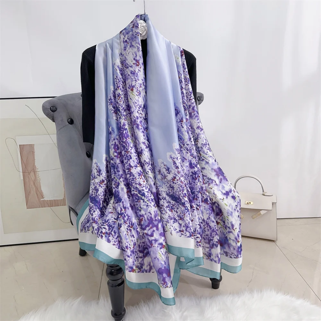 Smooth Silk Hijab for Special Occasions or Daily Wea