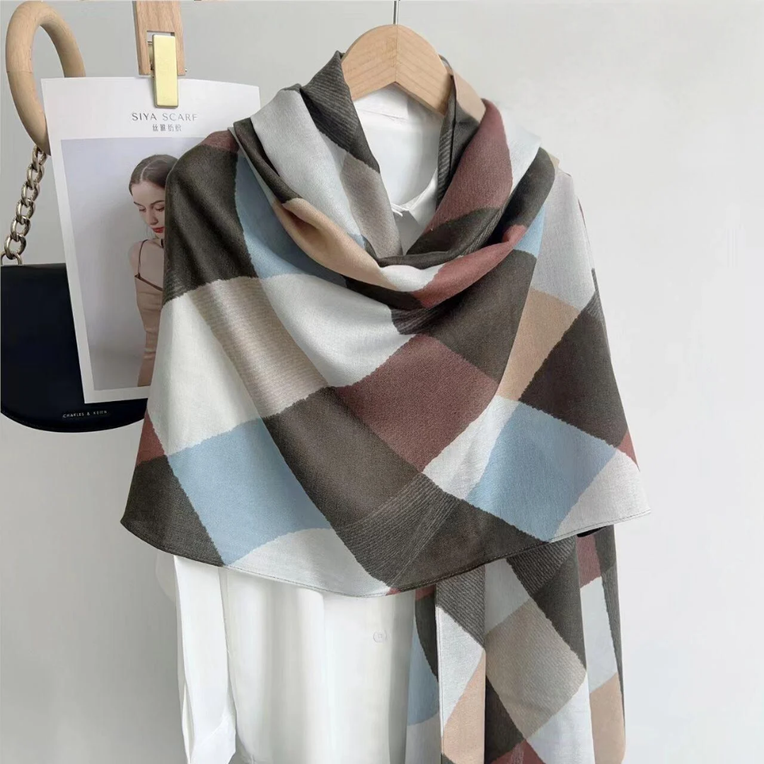 Breathable Viscose Shawl for All-Day Comfort