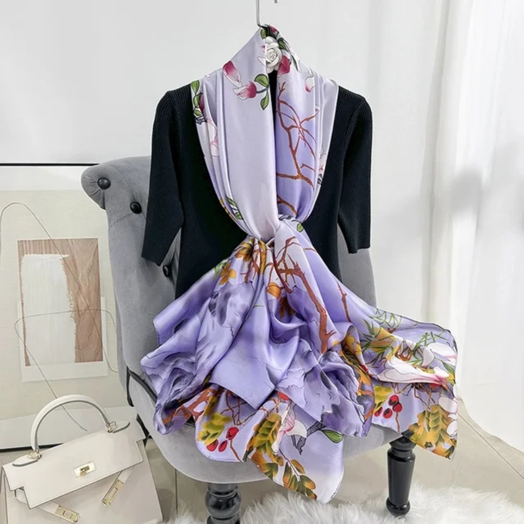 Smooth Silk Hijab for Special Occasions or Daily Wea