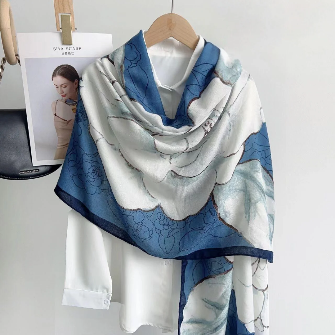 Everyday Viscose Scarf for Modest Fashion – Charcoal Grey Finish