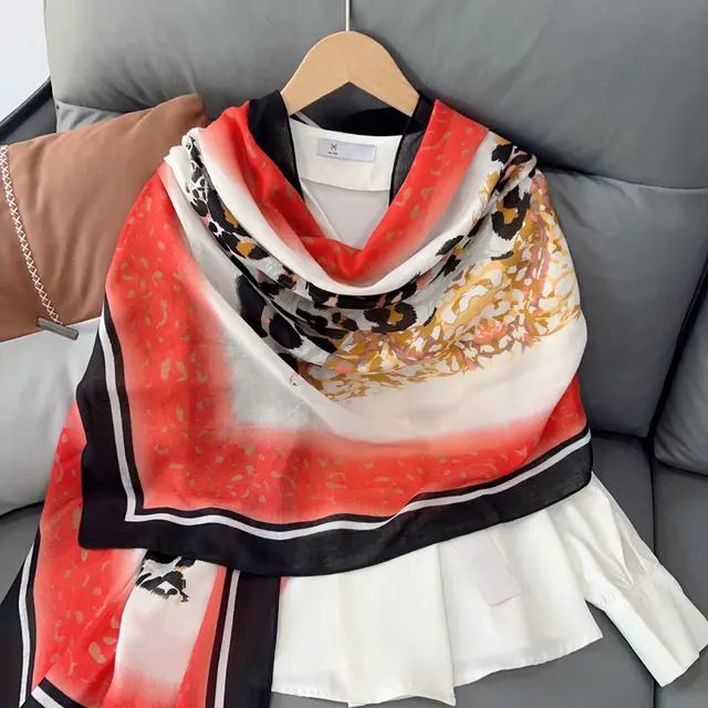 Classic Viscose Scarf – Flowy, Soft, and Elegant