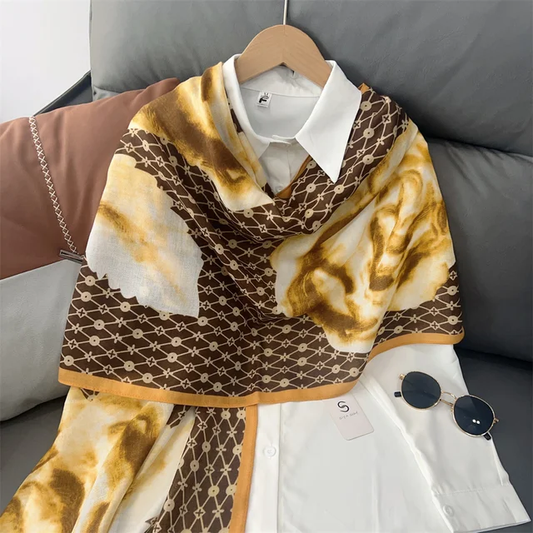 Breathable Viscose Shawl for All-Day Comfort