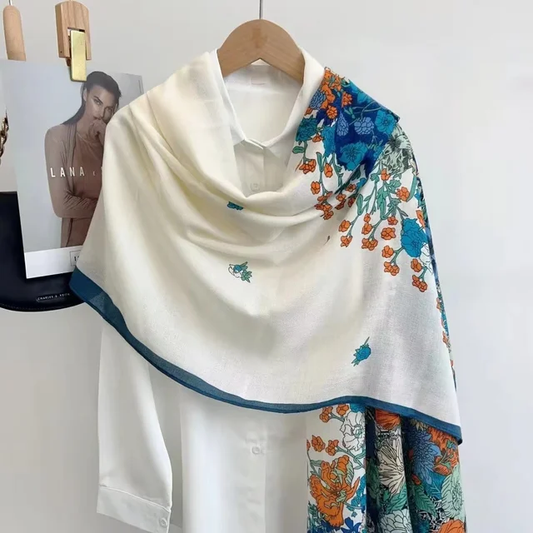 Breathable Viscose Shawl for All-Day Comfort