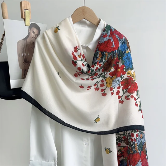 Breathable Viscose Shawl for All-Day Comfort