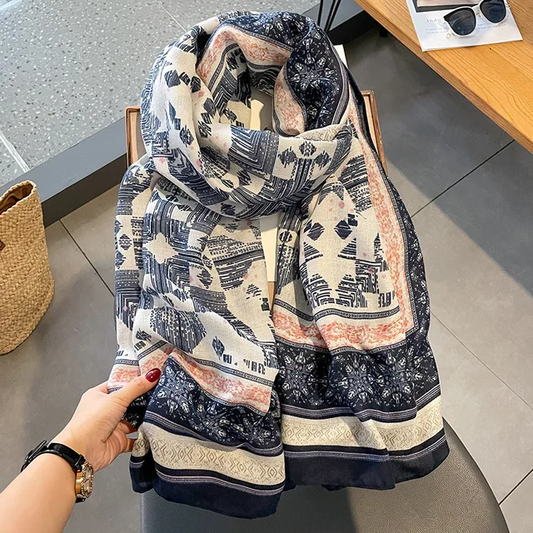 Everyday Viscose Scarf for Modest Fashion – Charcoal Grey Finish
