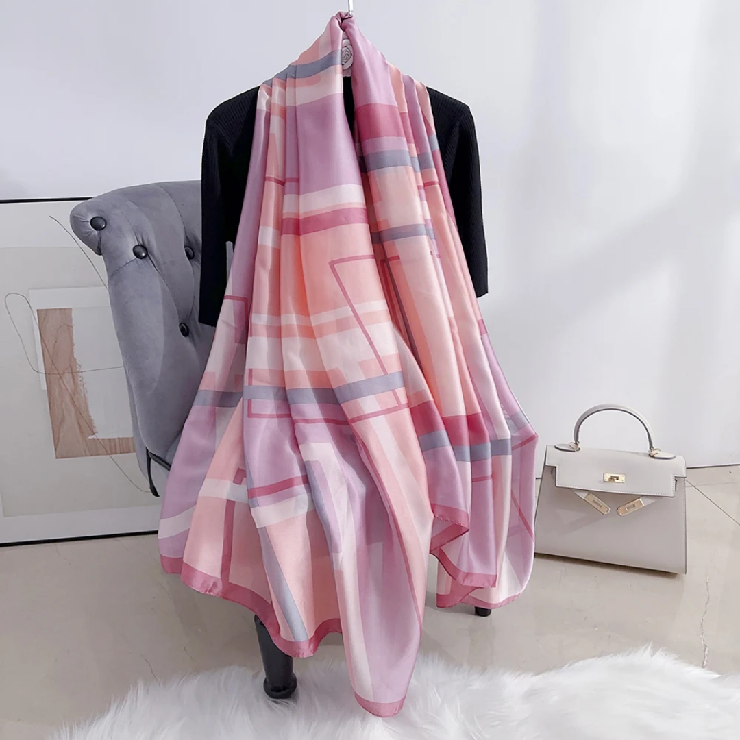 Smooth Silk Hijab for Special Occasions or Daily Wea