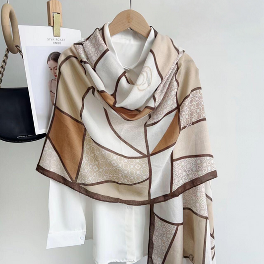 Everyday Viscose Scarf for Modest Fashion – Charcoal Grey Finish