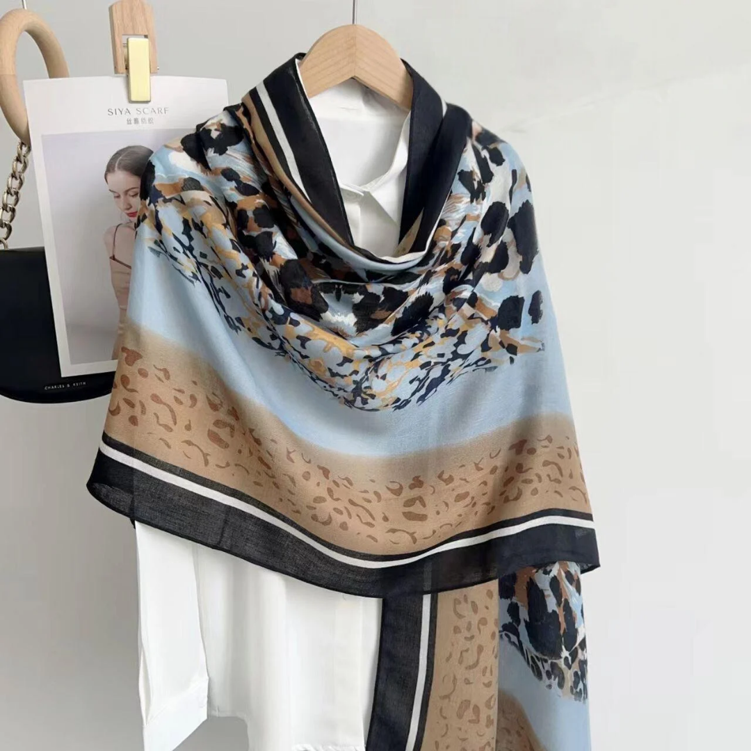 Everyday Viscose Scarf for Modest Fashion – Charcoal Grey Finish