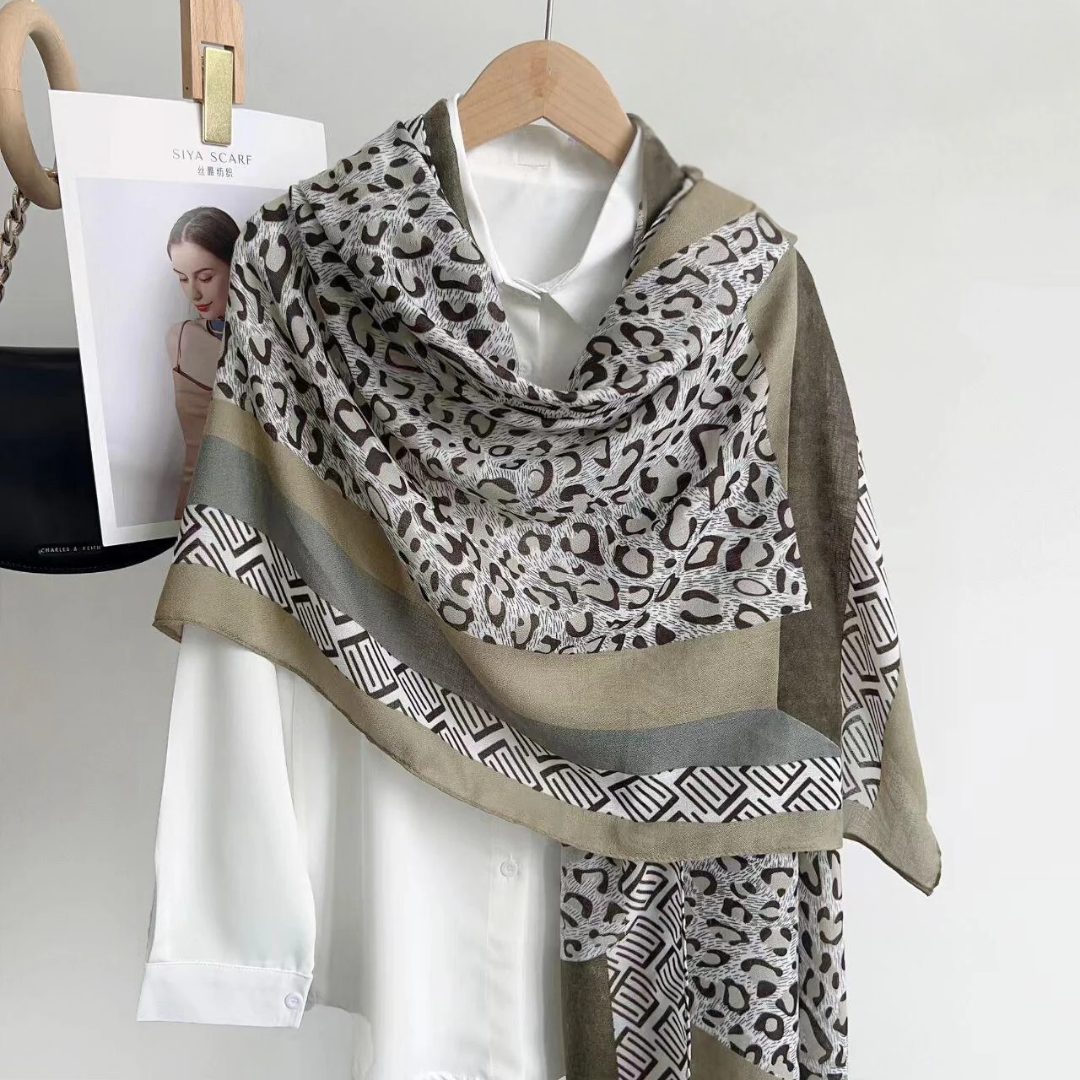 Everyday Viscose Scarf for Modest Fashion – Charcoal Grey Finish