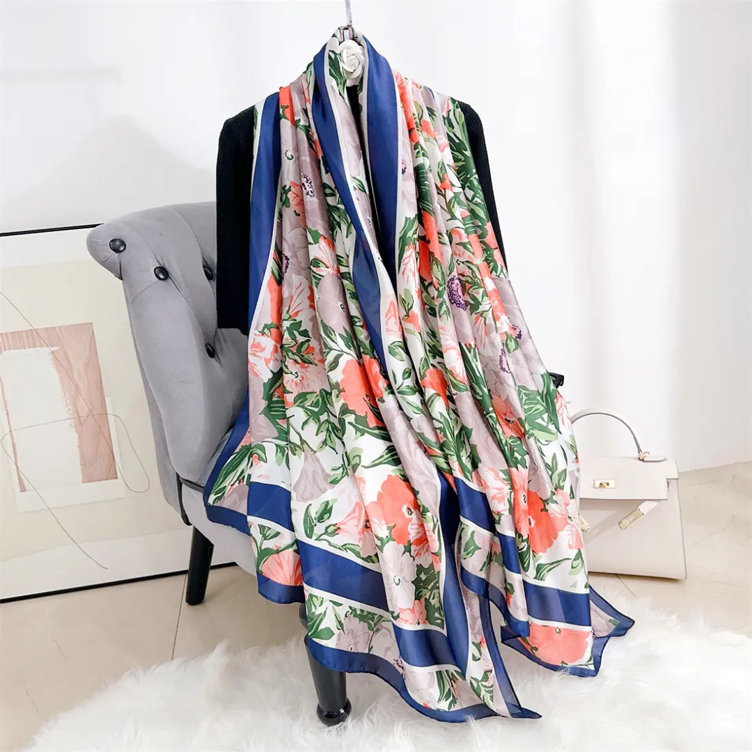 Luxurious Silk Scarf – Elegant and Lightweight Hijab