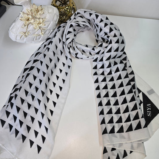 Everyday Viscose Scarf for Modest Fashion – Charcoal Grey Finish