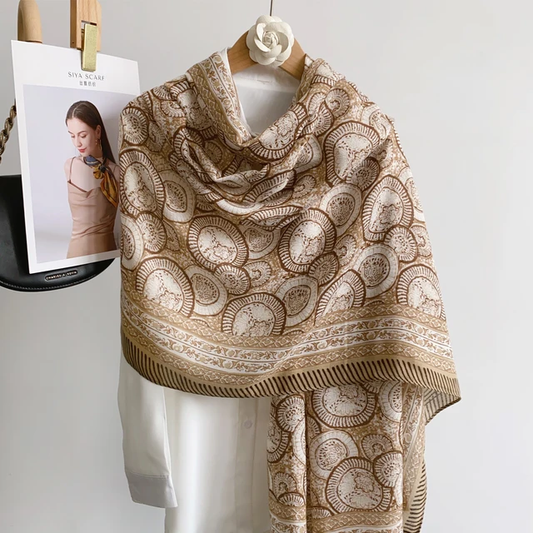 Everyday Viscose Scarf for Modest Fashion – Charcoal Grey Finish