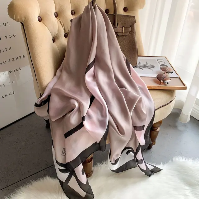 Smooth Silk Hijab for Special Occasions or Daily Wea