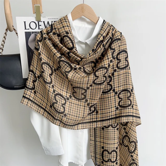 Everyday Viscose Scarf for Modest Fashion – Charcoal Grey Finish