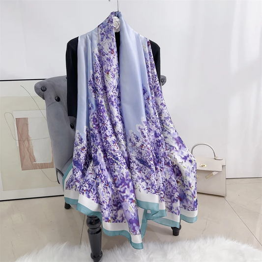 Smooth Silk Hijab for Special Occasions or Daily Wea