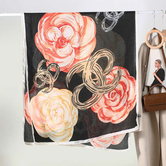 Breathable Viscose Shawl for All-Day Comfort