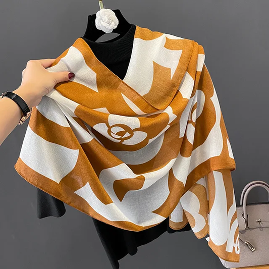 Classic Viscose Scarf – Flowy, Soft, and Elegant