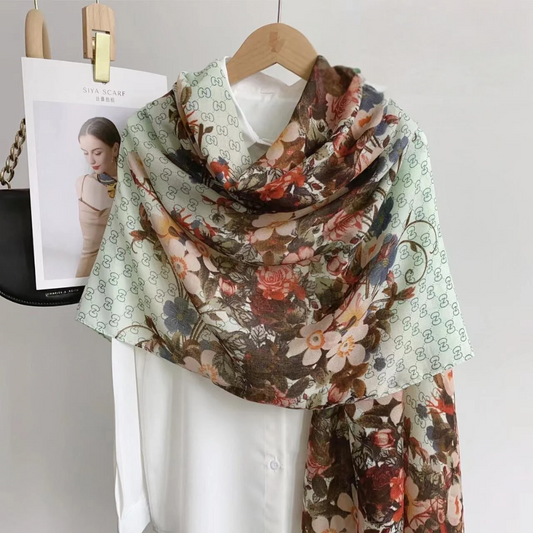 Everyday Viscose Scarf for Modest Fashion – Charcoal Grey Finish