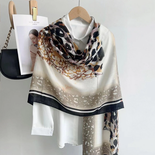 Everyday Viscose Scarf for Modest Fashion – Charcoal Grey Finish
