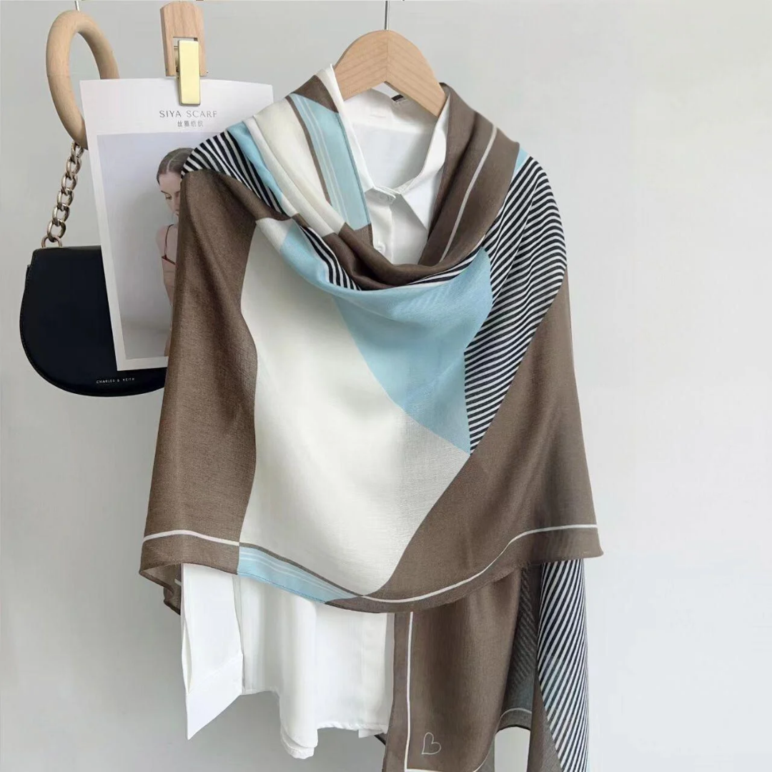 Everyday Viscose Scarf for Modest Fashion – Charcoal Grey Finish