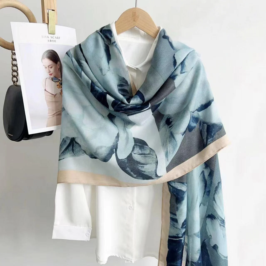 Everyday Viscose Scarf for Modest Fashion – Charcoal Grey Finish