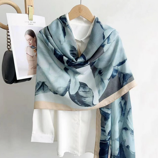 Everyday Viscose Scarf for Modest Fashion – Charcoal Grey Finish