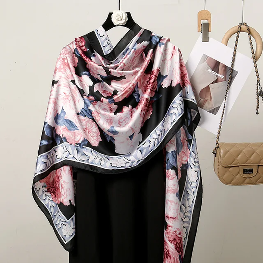 Smooth Silk Hijab for Special Occasions or Daily Wea