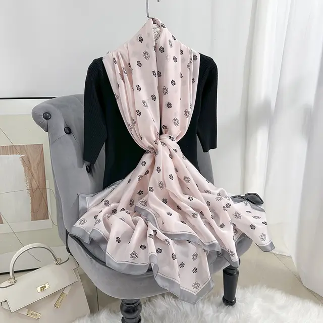 Smooth Silk Hijab for Special Occasions or Daily Wea