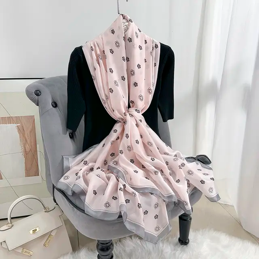 Smooth Silk Hijab for Special Occasions or Daily Wea