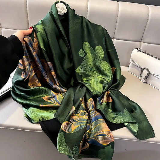 Smooth Silk Hijab for Special Occasions or Daily Wea