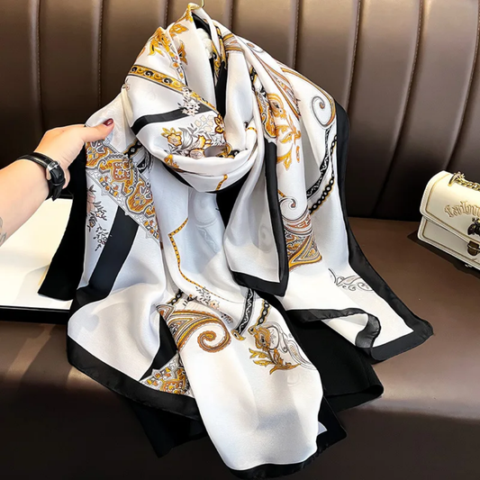 Smooth Silk Hijab for Special Occasions or Daily Wea