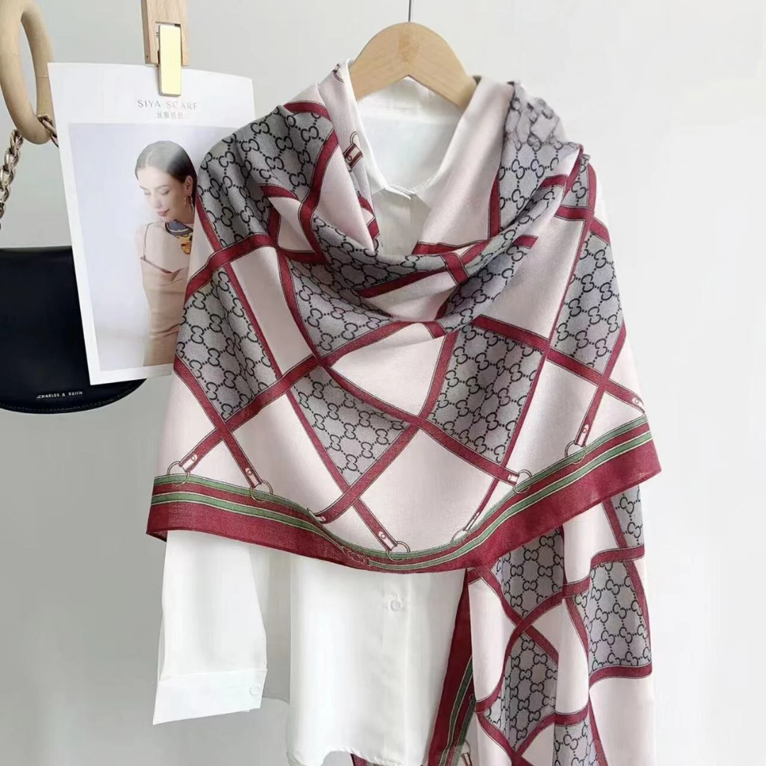 Everyday Viscose Scarf for Modest Fashion – Charcoal Grey Finish