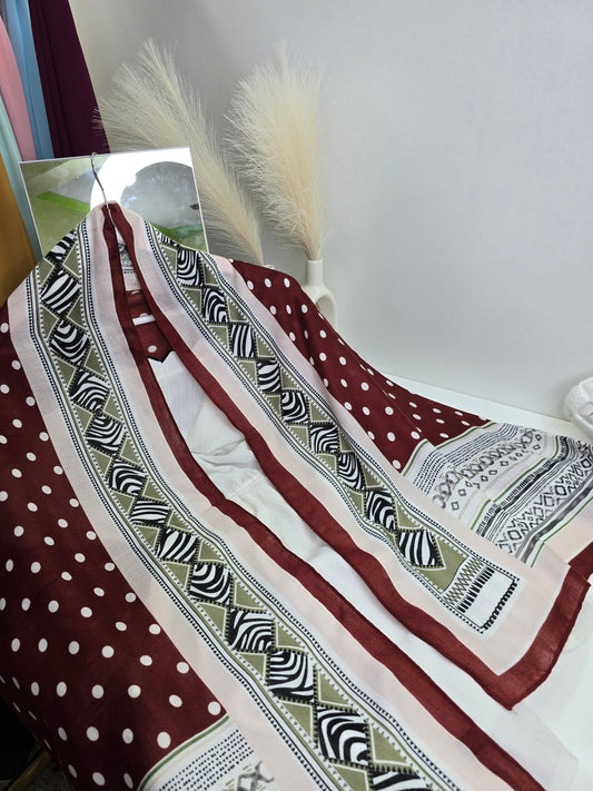 Premium Viscose Hijab – Flowy, Comfortable, and Stylish