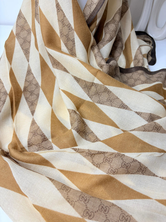 Elegant Viscose Scarf, Lightweight and Breathable