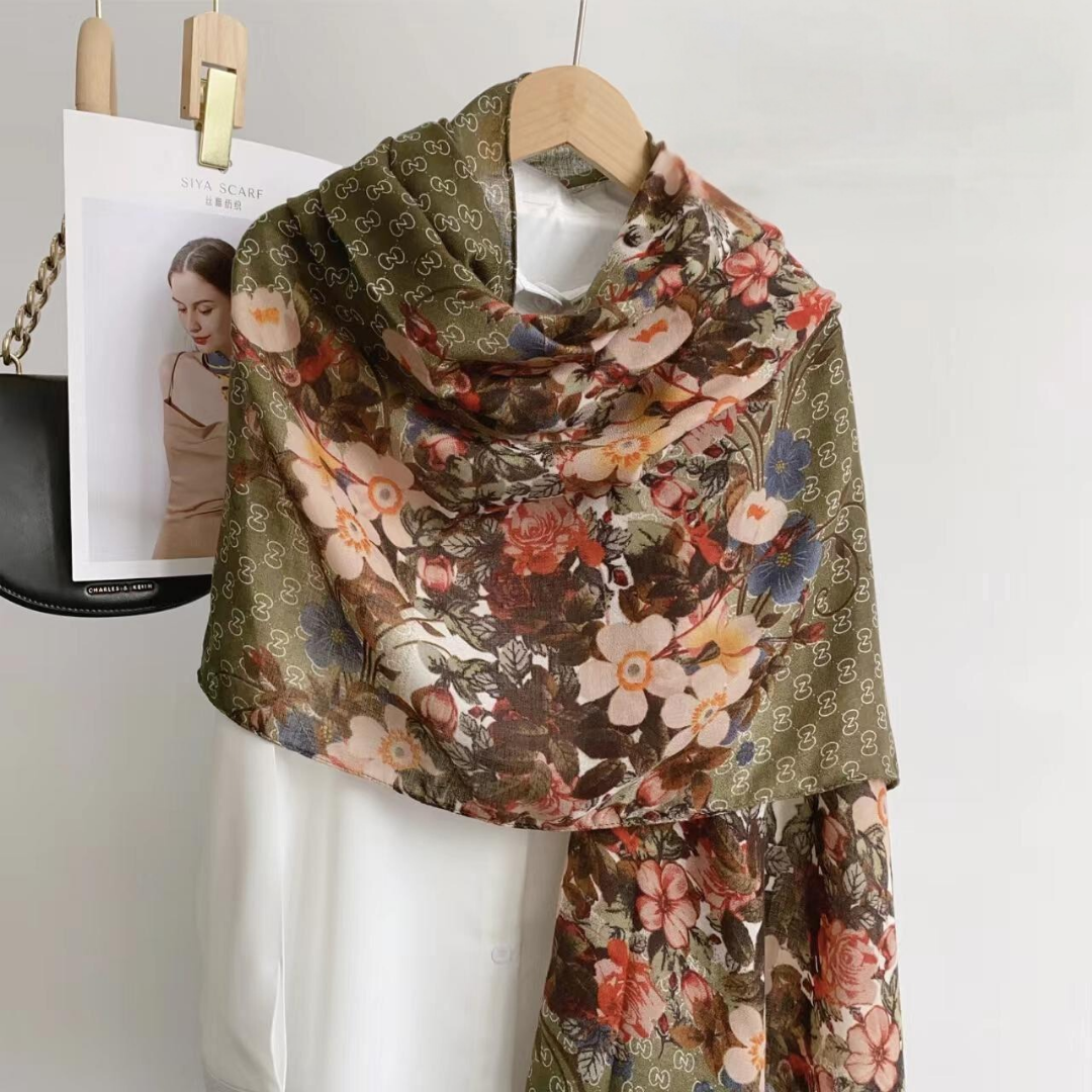 Everyday Viscose Scarf for Modest Fashion – Charcoal Grey Finish