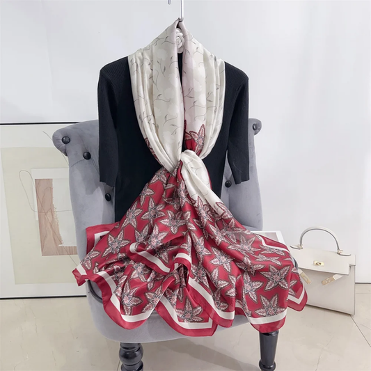 Smooth Silk Hijab for Special Occasions or Daily Wea