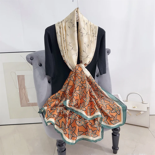 Smooth Silk Hijab for Special Occasions or Daily Wea