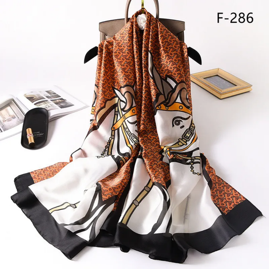 Smooth Silk Hijab for Special Occasions or Daily Wea