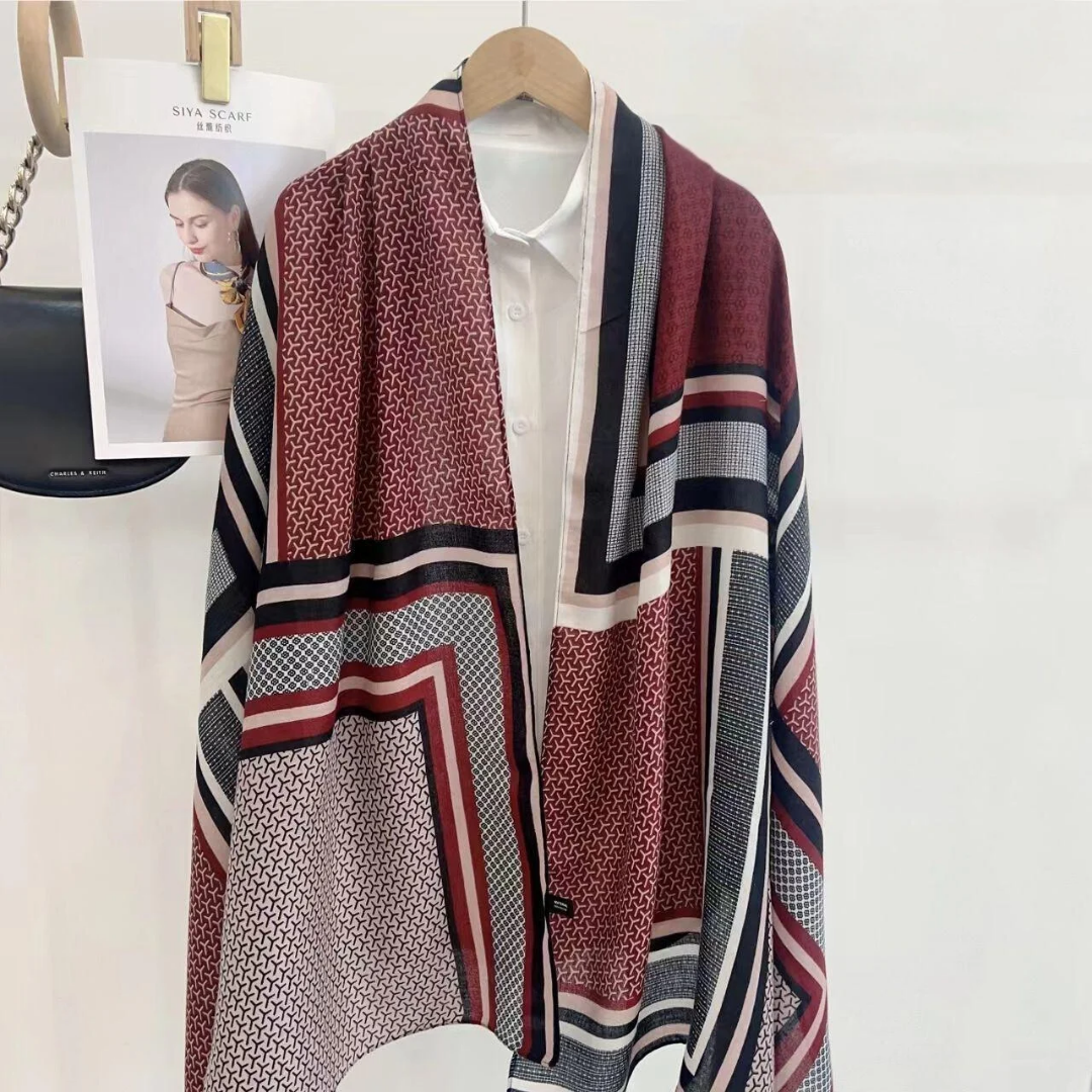 Everyday Viscose Scarf for Modest Fashion – Charcoal Grey Finish